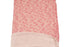 Heather Red Pink and Cream Reversible Double Sided Sweater Knit Fabric 1 Yard and 25 Inches OSK00322